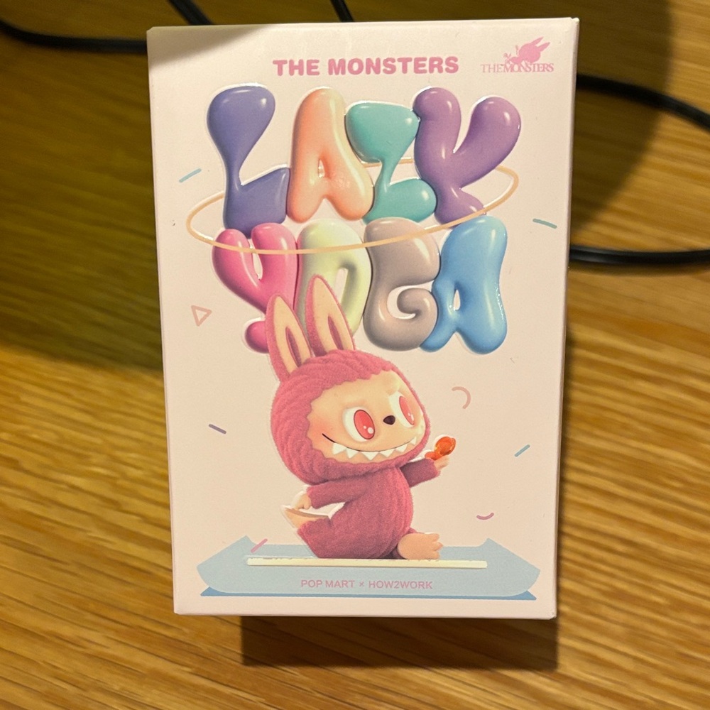 Authentic Pop Mart: The Monsters Labubu Lazy Yoga Series - Sweating